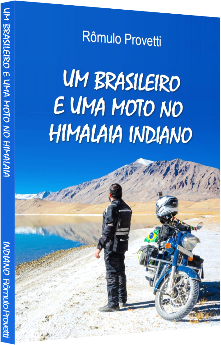 Livro Um brasileiro e uma moto no Himalaia indiano